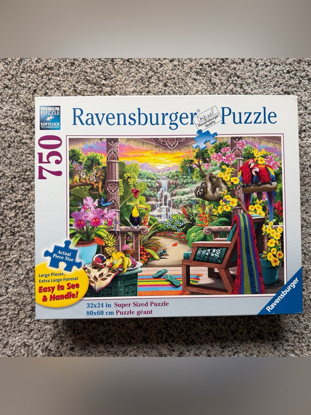 Ravensburger Tropical Retreat 750-Piece Puzzle